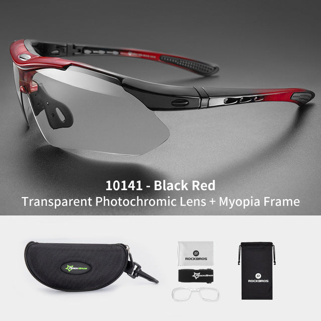 ROCKBROS. Gafas de ciclismo fotocromáticas.