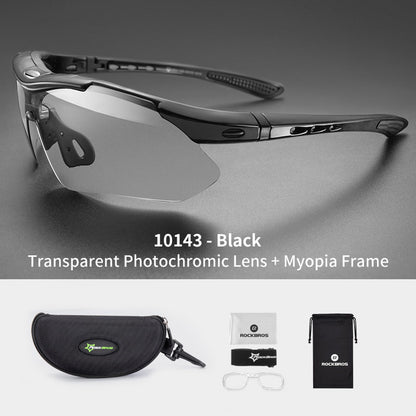 ROCKBROS. Gafas de ciclismo fotocromáticas.
