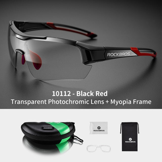 ROCKBROS. Gafas de ciclismo fotocromáticas.