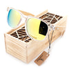 BOBO BIRD. Gafas de sol para hombre. Polarizadas y hechas con madera de bambú. UV400