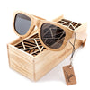 BOBO BIRD. Gafas de sol Square para hombre. Hechas de madera. Polarizadas. UV400