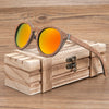 BOBO BIRD. Gafas de sol unisex polarizadas. Marco de corcho de madera. UV400