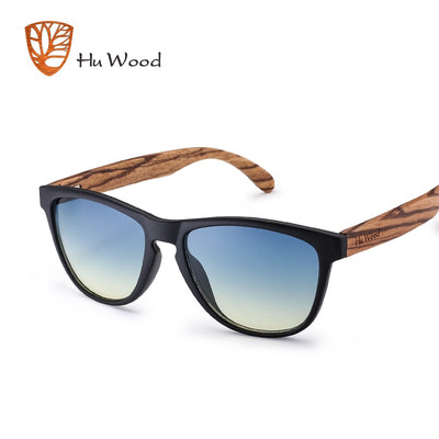 HU WOOD. Gafas de sol de madera de Bamboo para hombre. Modelo GR8012