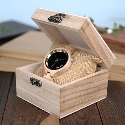 BOBO BIRD. Reloj de madera para mujer. WP16