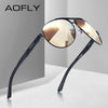 AOFLY. Gafas de sol Piloto para hombre. Polarizadas con marco de metal. UV400