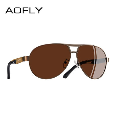 AOFLY. Gafas de sol para hombre estilo Vintage. Polarizadas. Modelo AF8050