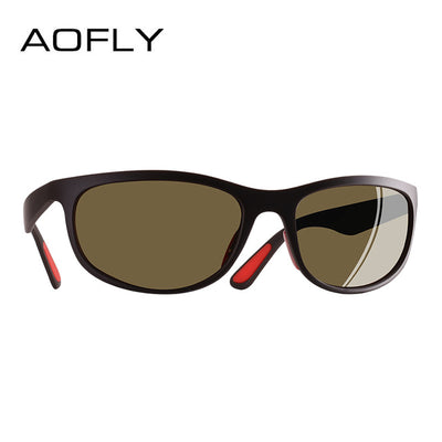 AOFLY. Gafas de sol para hombre-mujer. Polarizadas. Estilo deportivo. Modelo AF8104