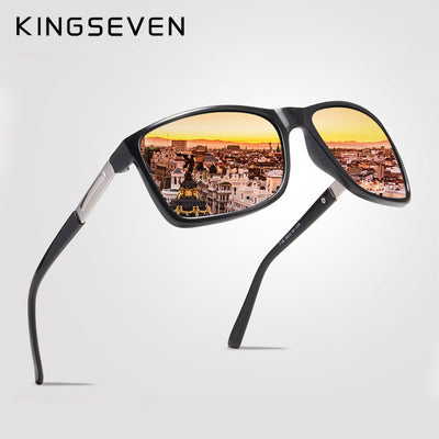 KINGSEVEN. Gafas de sol para hombres. Polarizadas. Nuevo diseño 2018.