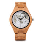 BOBO BIRD. Reloj personalizado de madera de bambú.