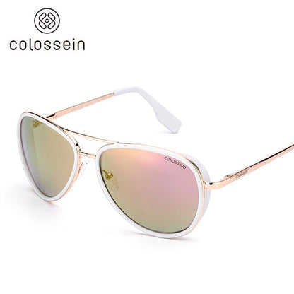 COLOSSEIN. Estilo Pilot. Gafas de sol. Polarizadas. UV400