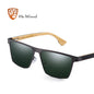 HU WOOD. Gafas de conducción de madera de bambú unisex. Polarizadas. UV400