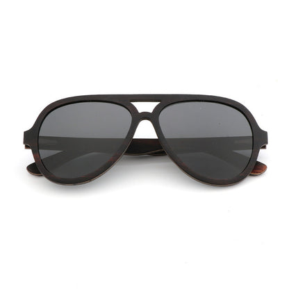 Gafeando “GrandPilot” · Gafas de sol de madera polarizadas UV400