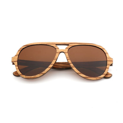 Gafeando “GrandPilot” · Gafas de sol de madera polarizadas UV400