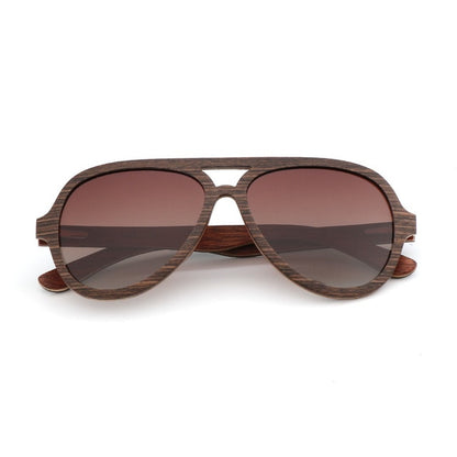 Gafeando “GrandPilot” · Gafas de sol de madera polarizadas UV400