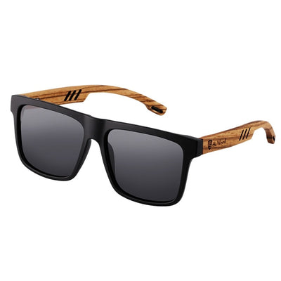 HU WOOD. Gafas de sol de madera de bambú unisex. Polarizadas. UV400.