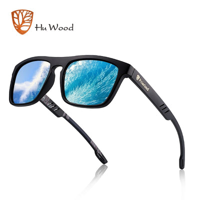HU WOOD 2019. Gafas de sol de madera de bambú unisex. Polarizadas. UV400